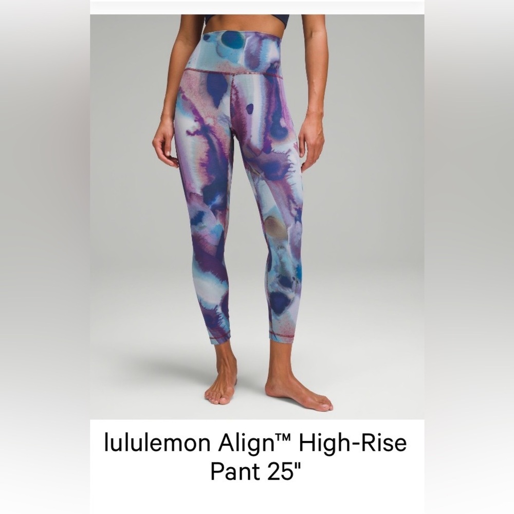Lululemon Align 25” Patterned